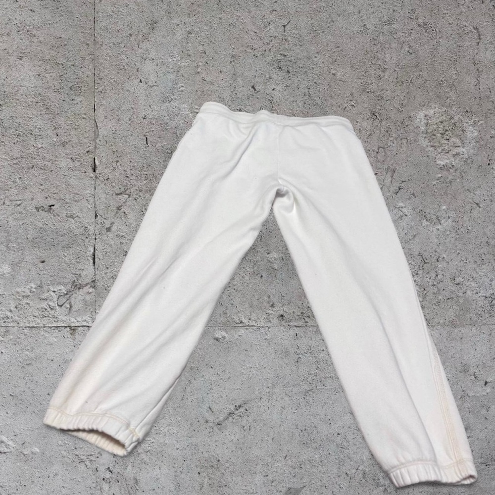 ❌SOLD❌ Aeropostale Y2K White/Pink Sweatpant Capri Pants - Picture 3 of 9